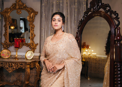DESIGNER NET SAREE