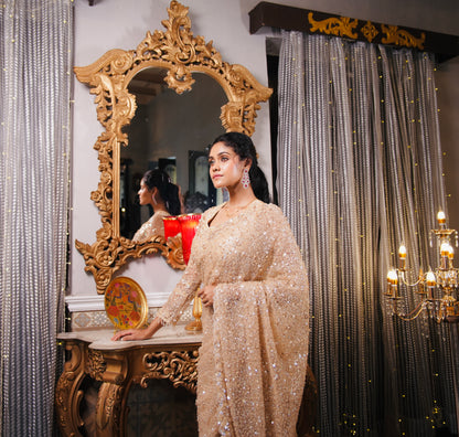 DESIGNER NET SAREE