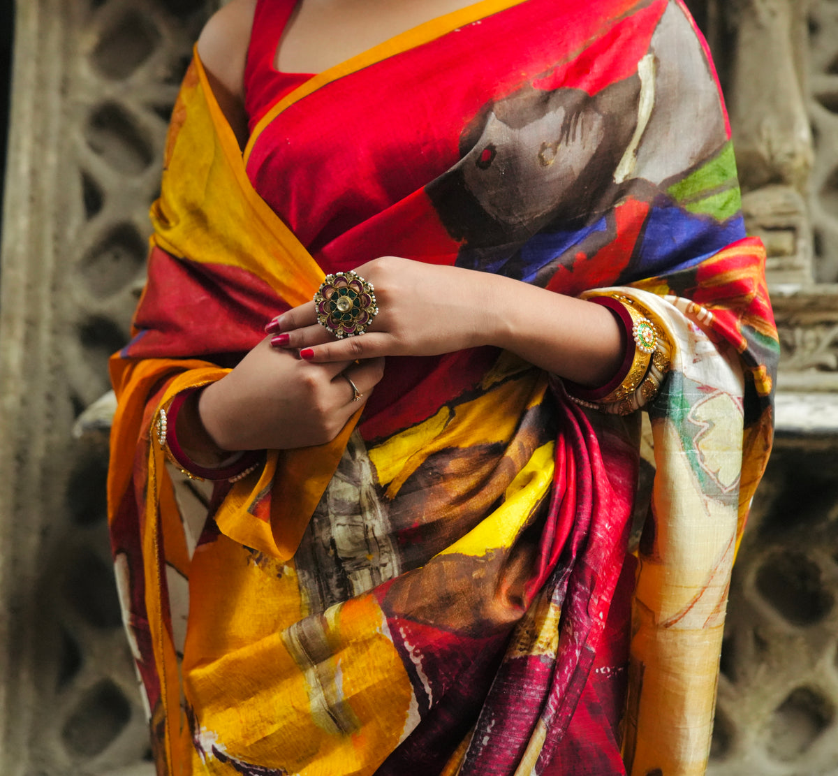 TUSSAR SILK SAREE