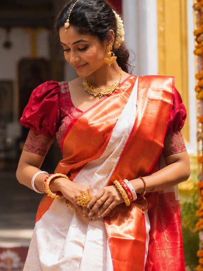 BROCADE KANJIVARAM SILK