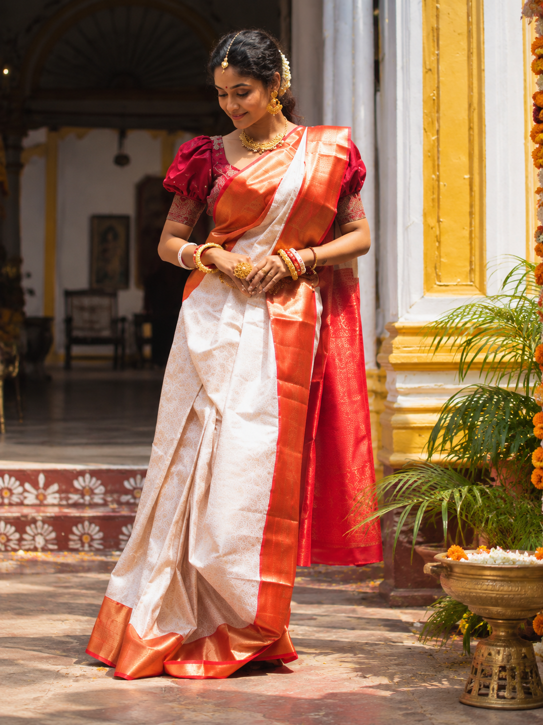 BROCADE KANJIVARAM SILK
